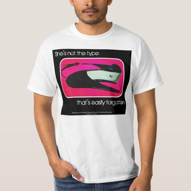 "Não é o tipo" camisa do valor (Frente)