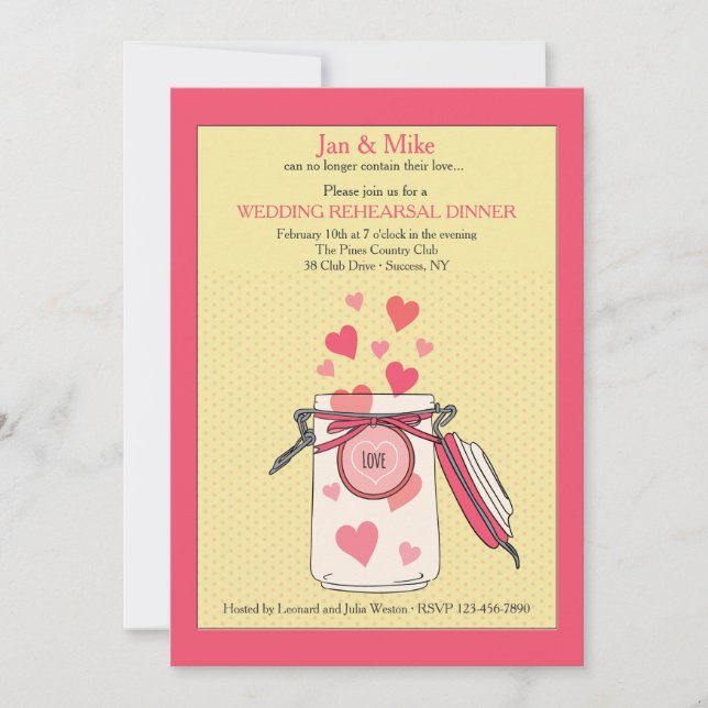 Não É Possível Conter Meu Convite De Amor (Frente)