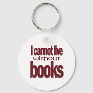 Não é Possível Viver Sem Chaveiro de Livros