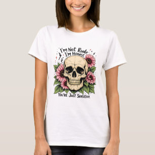 Não é Rude, é uma camisa honesta   Funny Skull Flo
