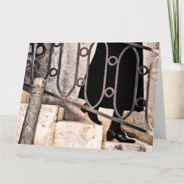 NÃO É UM Cartão de Saudação Dobrado NUN