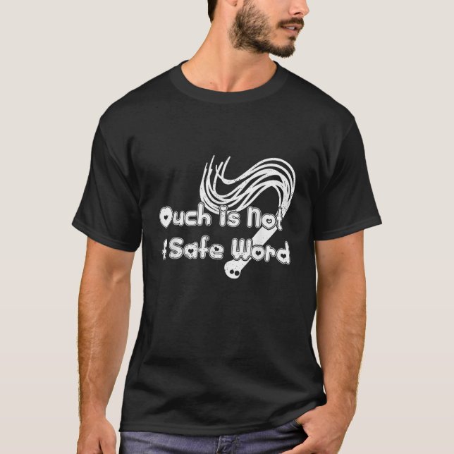 Não É Uma Camisa De Palavra Segura (Frente)