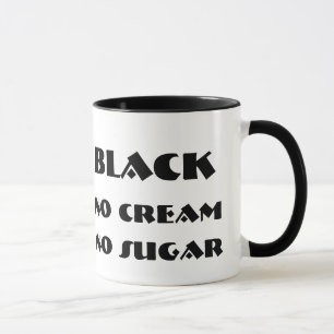 Não enegreça nenhum creme nenhuma caneca do aç