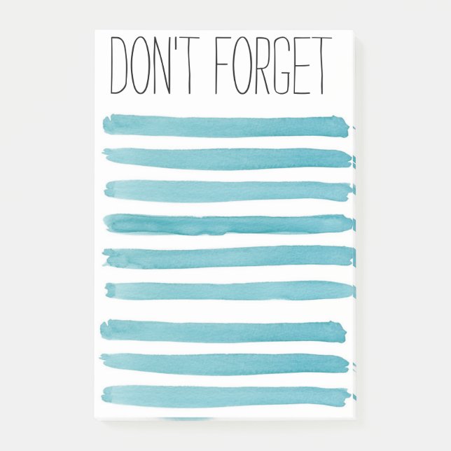 NÃO ESQUEÇA O Bloco de Notas (Frente)