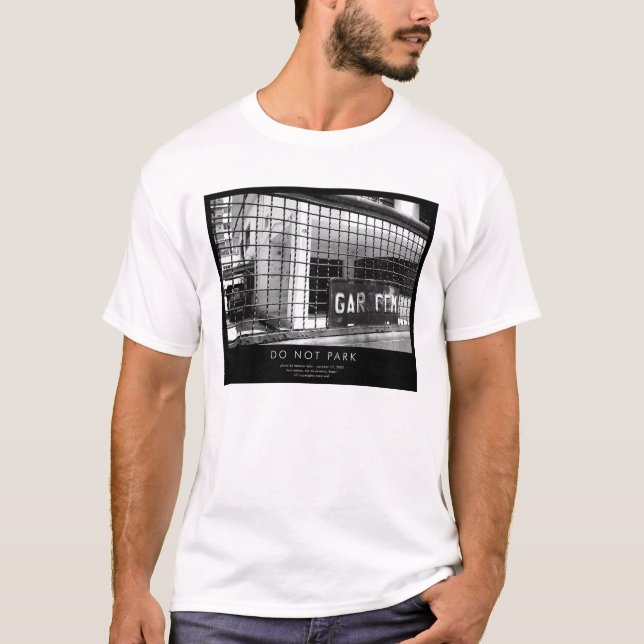 NÃO ESTACIONE o t-shirt (Frente)