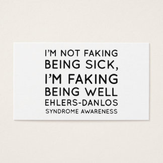 Não estou fingindo estar doente. Estou fingindo es