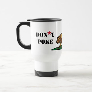 Não faça a Caneca de viagem do Urso da Califórnia