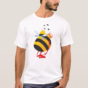 Não faz a camisa tímida da abelha para crianças