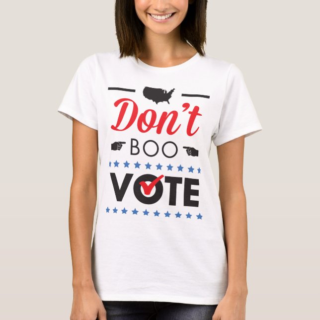 Não faz a vaia. Voto. Camisa (Frente)