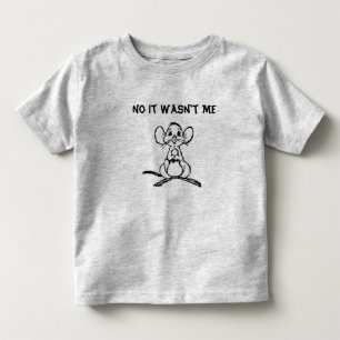 Não fui eu que a camiseta das crianças