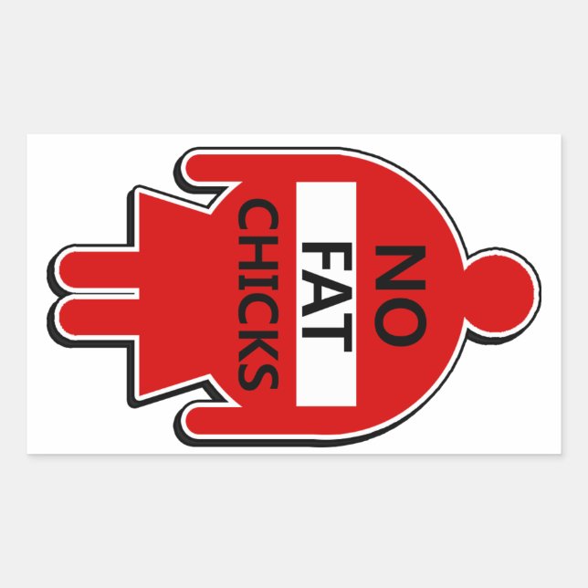 Não há adesivo de Pintinhos de gordura (Frente)