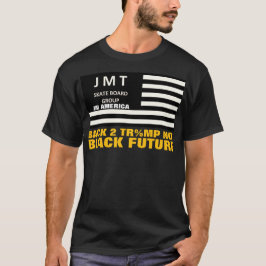 NÃO HÁ FUTURO PRETO - T-Shirt Básico Escuro