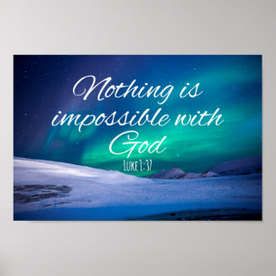 Não há impossíveis com o poster do verso da bí