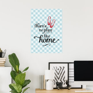 Não há lugar como o poster de casa