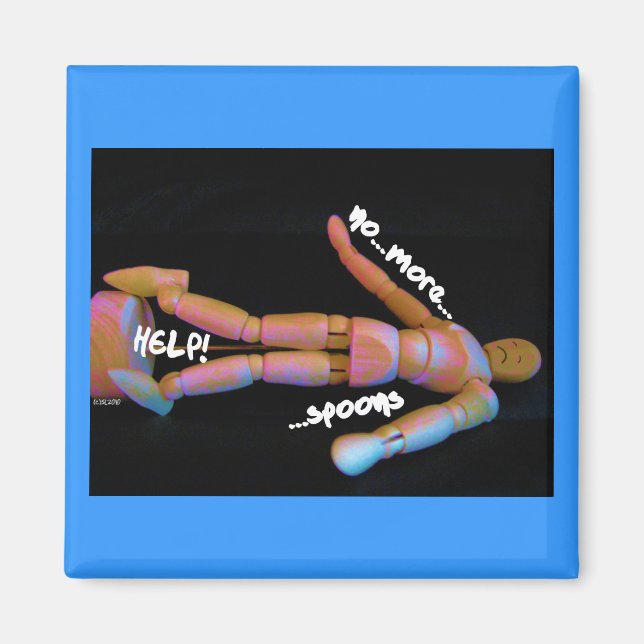 Não há mais íman de colheres (Frente)