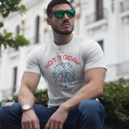 Não Hoje, Fascista - Camisa De Águia Geométrica