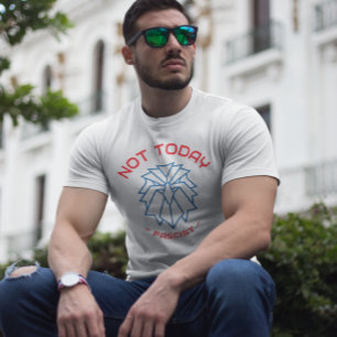 Não Hoje, Fascista - Camisa De Águia Geométrica