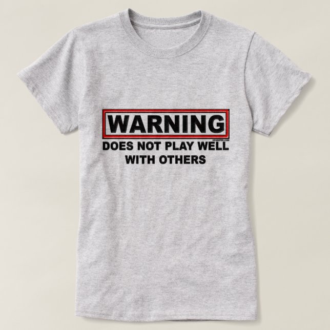 Não joga bem… camisas coloridas luz (Frente do Design)