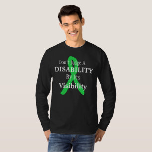 Não Julgue uma Deficiência pela Camiseta de Visibi
