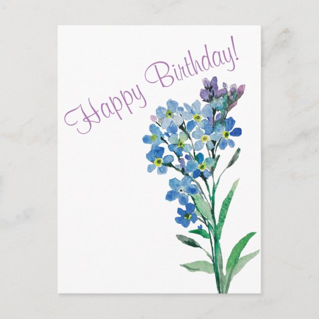 Não me esqueça cartão postal (Frente)