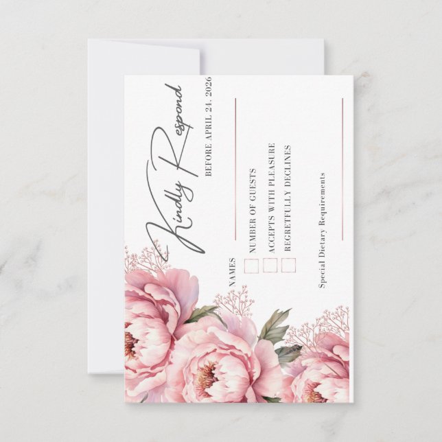 Não me faça emboscar a placa RSVP (Frente)