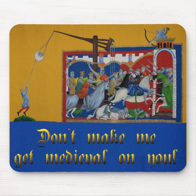 Não me faça obter… Mousepad (Frente)