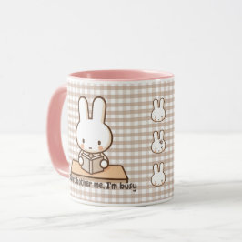 Não me incomode a xícara de café coelho