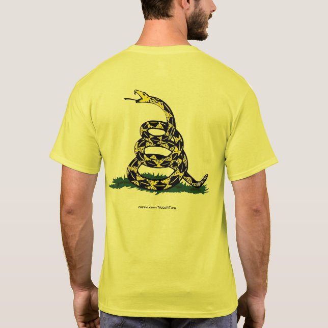 Não me pise na camiseta (Verso)