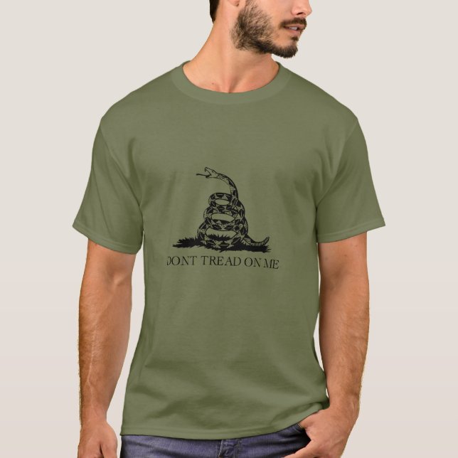 Não me pise na camiseta tática (Frente)