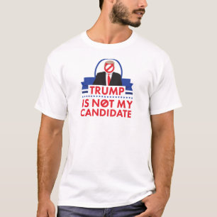 Não meu design novo da camisa do trunfo do