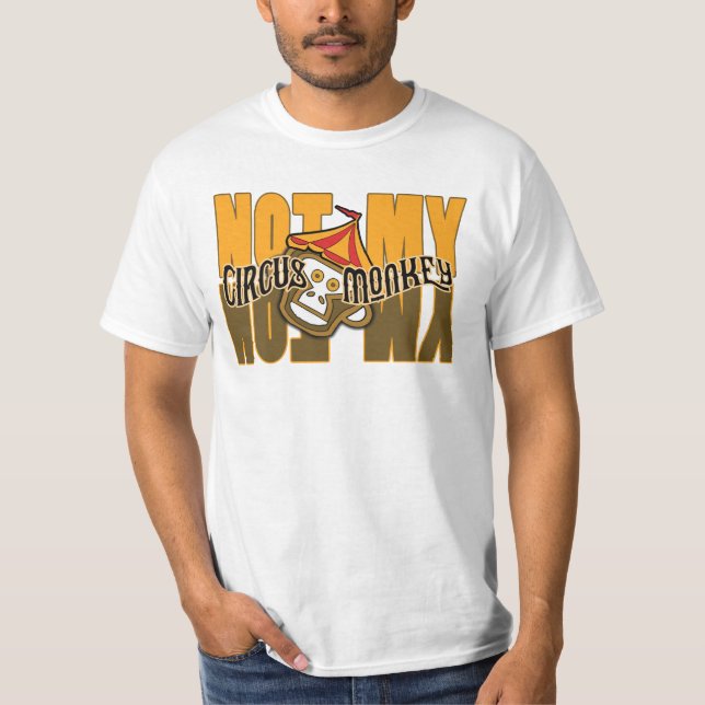 Não minha camiseta de circo (Frente)