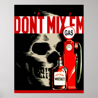 Não Misture em Poster