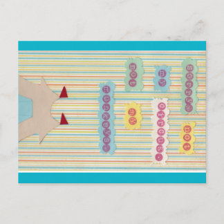 Não O Meu Circo. Não Meus Macacos. Cartão Postal