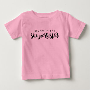 Não obstante persistiu camisa da criança