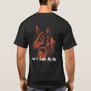 Não olhe para mim   Wolf Vibes T-Shirt