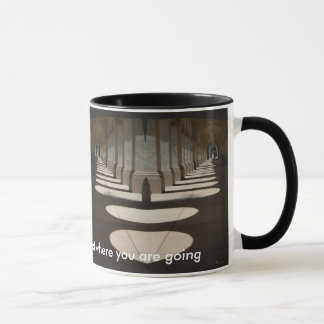 não olhe para trás! Caneca