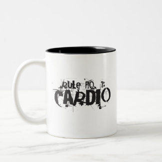 Não ordene nenhum 1: Cardio- caneca