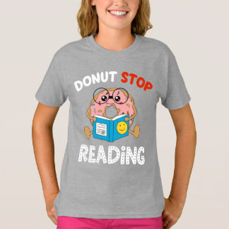 Não Pare de Ler Camisetas Divertidas para Leitores