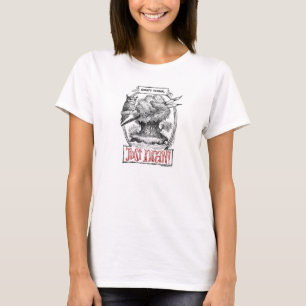 Não pense. Apenas desenhar! O t-shirt da mulher d