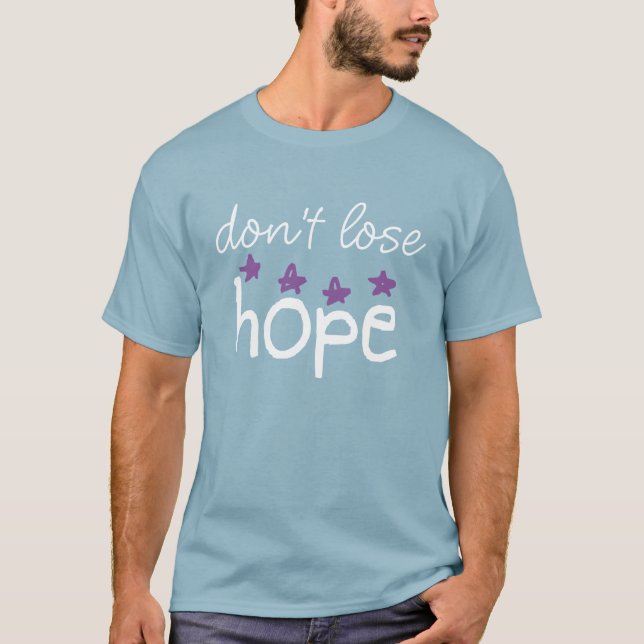 Não perca o t-shirt da esperança (Frente)