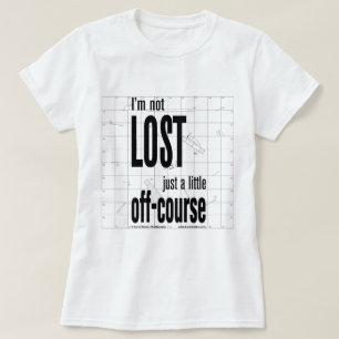 Nao perdido, apenas um t-shirt pequeno do