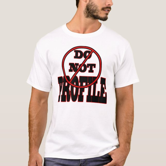 Não perfis - Camisa (Frente)