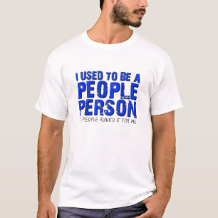 Não pessoas das camisetas engraçadas da pessoa