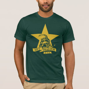 Não pise a camiseta #1 - a bandeira de Gadsden não