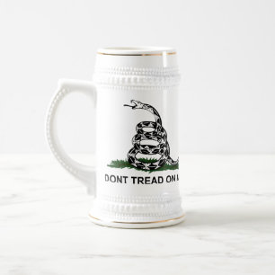 Não pise em mim a caneca de cerveja