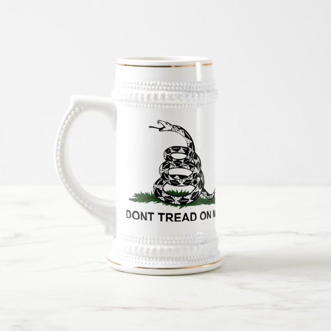 Não pise em mim a caneca de cerveja (Esquerda)