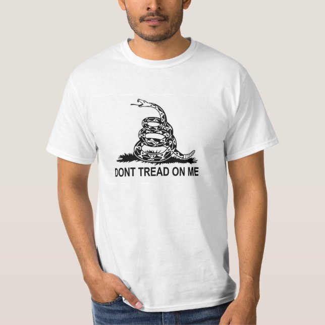 Não pise em mim alteração do t-shirt a ?a (Frente)