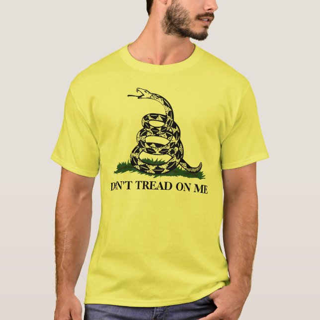 Não pise em mim camisa 2XL  (Frente)