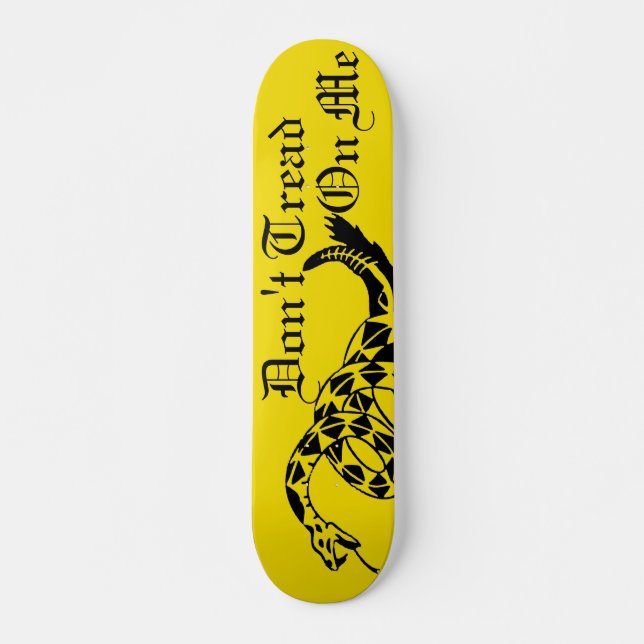 Não pise em mim o skate (Frente)