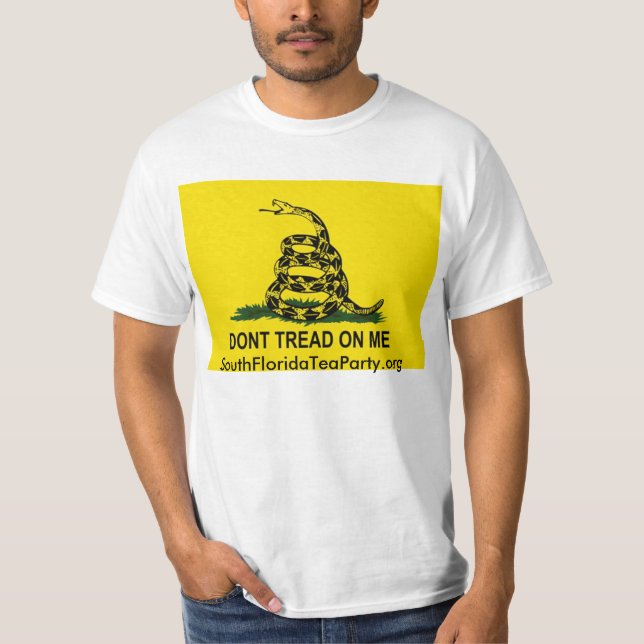 Não pise em mim o t-shirt (Frente)